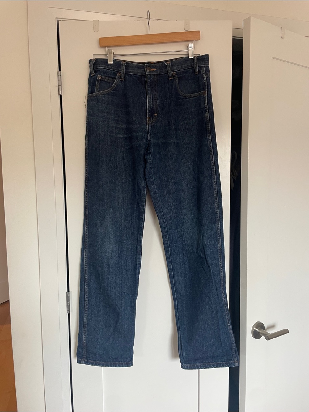 Dickies Men's Navy Straight-Leg Jeans
